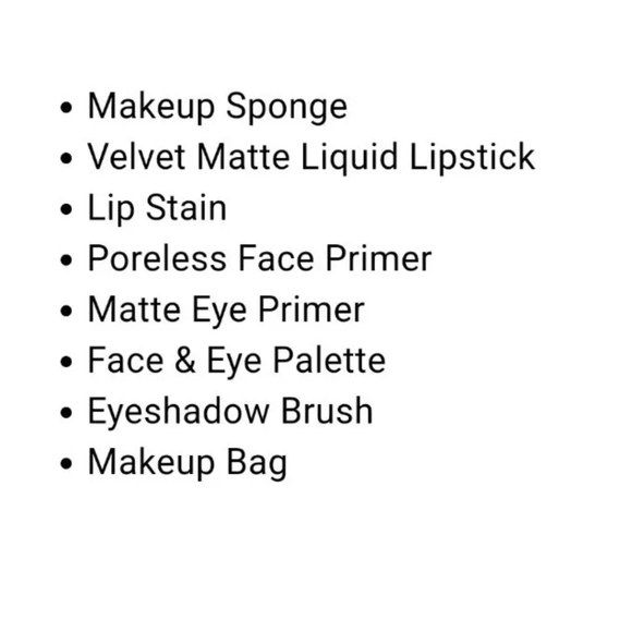 Ulta Beauty Collection 8 Piece Makeup Gift Set With Silver Bag. NWT - Picture 8 of 8